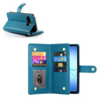Flipové pouzdro Wallet Zipper Pocket pro Samsung Galaxy A17 5G, Wallet Zipper Pocket, modré