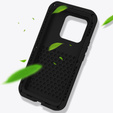 Pouzdro Love Mei pro Xiaomi 13, armored with glass, černé