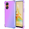 Pouzdro pro Oppo Reno8 T, Gradient Dropproof, Fialová / modrá