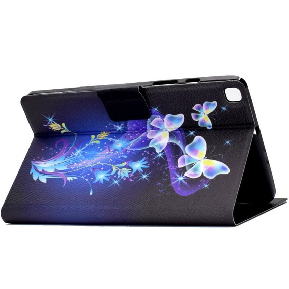 Pouzdro pro Samsung Galaxy Tab A7 Lite 8.7 T220 / T225, butterflies