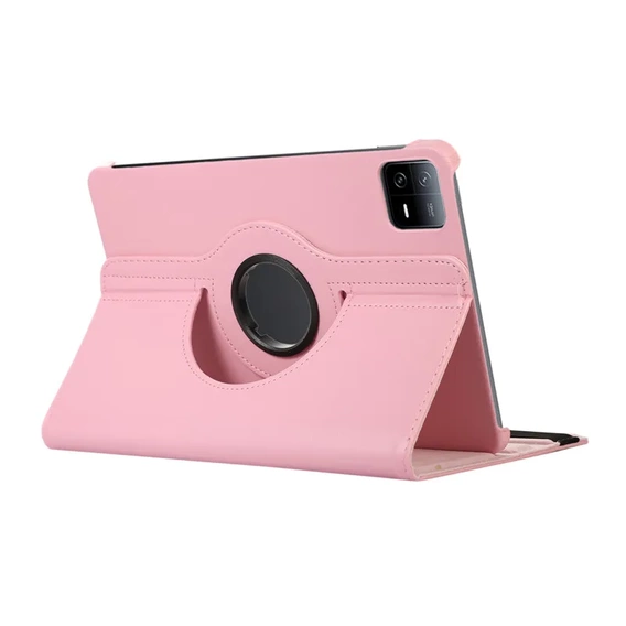 Pouzdro pro Xiaomi Redmi Pad SE 11" TB330FU 10.95", otočné o 360°, růžové