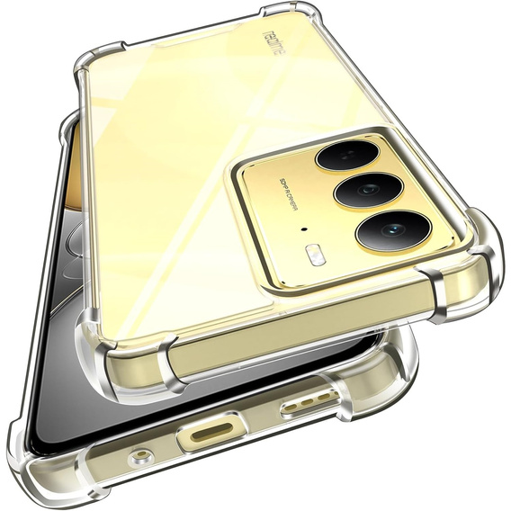 Pouzdro pro Realme 14X / Realme C75, Dropproof, průhledné