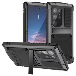 Pancéřové pouzdro pro Samsung Galaxy S24 Ultra, R-JUST, stříbrné