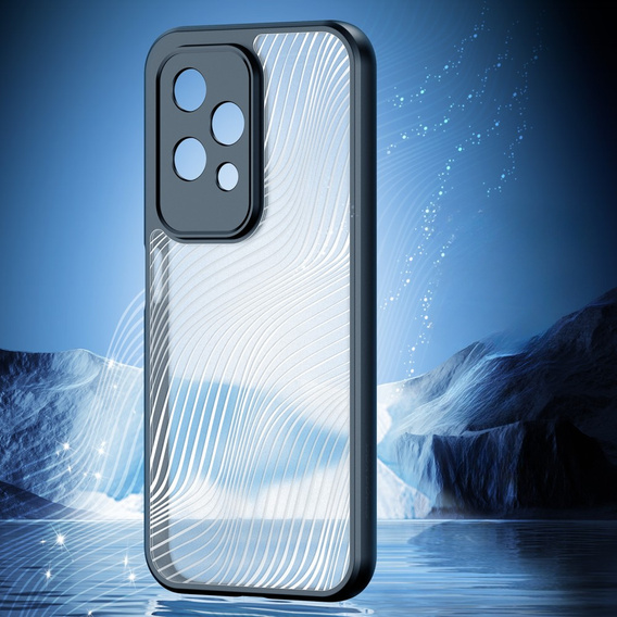 Pouzdro DuxDucis pro Honor 200 Lite, Aimo case, transparentní / černé