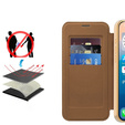 Peněženkové flipové pouzdro MagSafe RFID s ochranou fotoaparátu pro iPhone 17 Pro Max