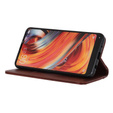 Flipové pouzdro pro Samsung Galaxy S25 Edge, Split Leather, hnědé