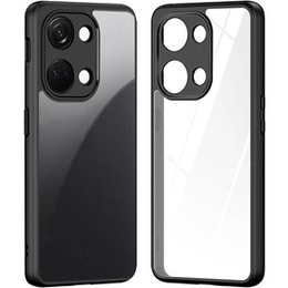 Pouzdro pro Xiaomi Redmi Note 13 Pro 4G / Xiaomi Redmi Note 14S / Xiaomi Poco M6 Pro 4G, Fusion Hybrid, s ochranou fotoaparátu, transparentní / černé