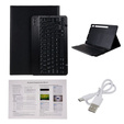 Pouzdro + klávesnice Galaxy Tab S7+ Plus / S8+ Plus /S7 FE T730 T733, Pen Slot, černé