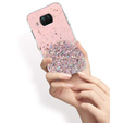 Pouzdro pro Xiaomi Mi 10T Lite 5G, Glittery, růžové
