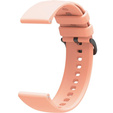 Pasek Silikonowy uniwersalny 22mm, Różowy