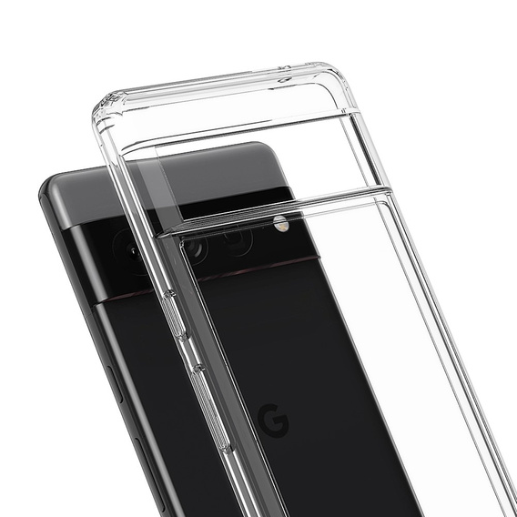 Pouzdro pro Google Pixel 7 Pro, Fusion Hybrid, průhledné