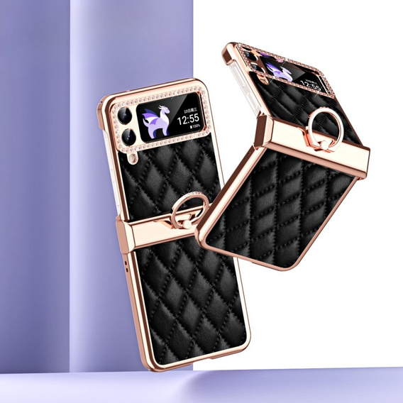 Pouzdro pro Samsung Galaxy Z Flip 4 5G, Rhombus Grid