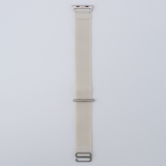 Nylonový řemínek pro Apple Watch 1/2/3/4/5/6/7/8/SE/ULTRA 42/44/45/49 mm, béžový
