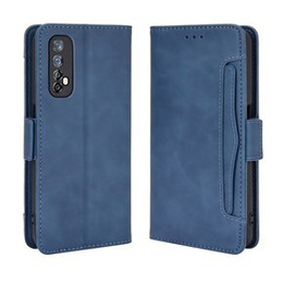 Klopové pouzdro pro Realme 7, Card Slot, modré