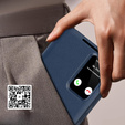 Flipové pouzdro pro Samsung Galaxy A55 5G, Smart View Wallet, modré