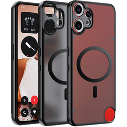 Pouzdro pro CMF Nothing Phone 2 Pro, pro MagSafe, ERBORD Matt Case, černý