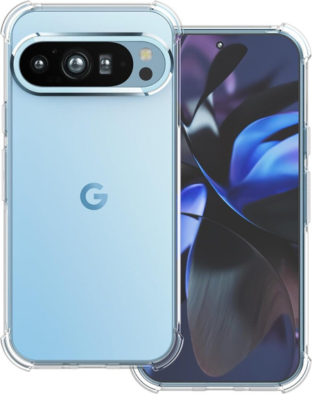 Pouzdro pro Google Pixel 9 Pro, Dropproof, průhledné