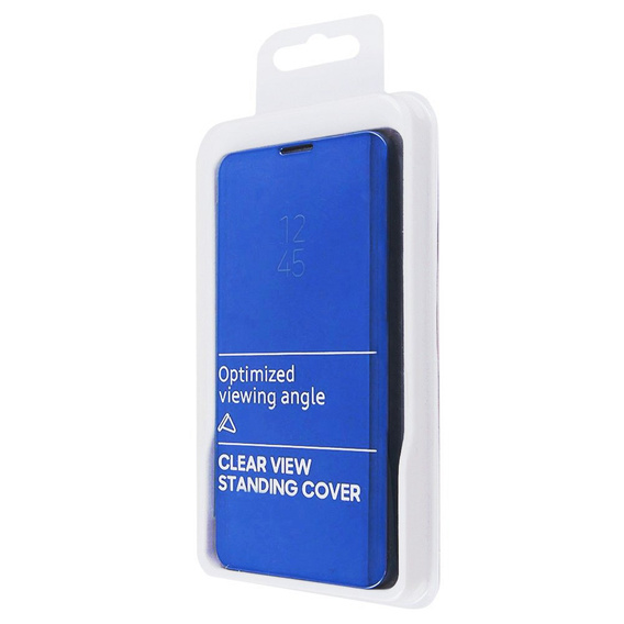 Pouzdro pro Oppo Reno5 5G, Clear View, světle modré