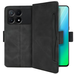 Klopové pouzdro pro Xiaomi Poco F6 Pro, Card Slot, černé