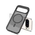 Matné pouzdro pro Google Pixel 10 / 10 Pro, pro MagSafe, průsvitné černé