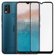 3D tvrzené sklo pro Nokia C21 Plus, černé