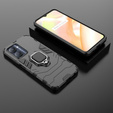 Pouzdro pro Realme C33, Kickstand Ring, černé