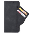 Klopové pouzdro pro Motorola Moto G200 5G/Edge S30, Card Slot, černé