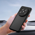 Pouzdro pro Xiaomi 14 Ultra, Fusion Hybrid, s ochranou fotoaparátu, transparentní / černé