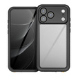 Pouzdro pro iPhone 17 Pro Max, vodotěsné IP68 Redpepper, černé