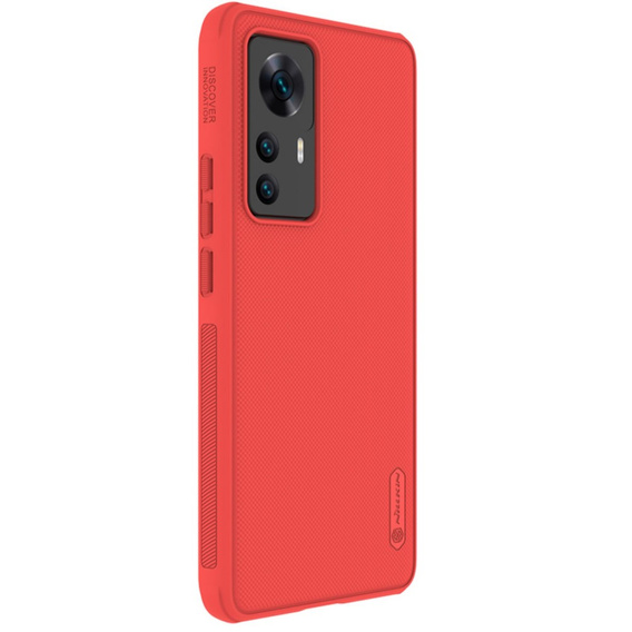 Pouzdro NILLKIN pro Xiaomi 12T, Super Frosted Shield Case, červené
