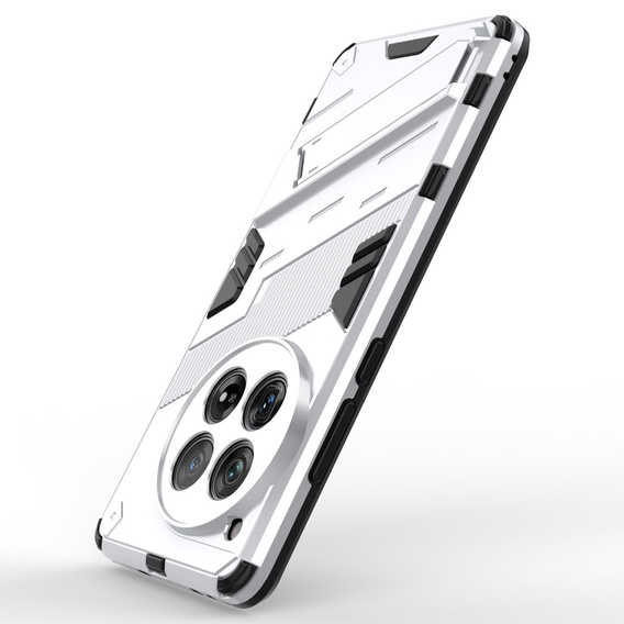 Pouzdro pro OnePlus 12 5G, Military kickstand, bílé