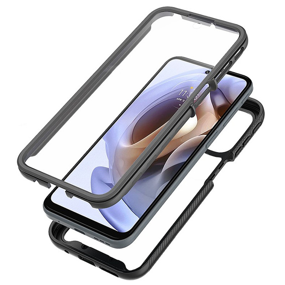 Pouzdro pro Motorola Moto G51 5G, Shockproof, s fólií, modré