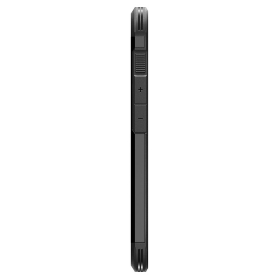 Pouzdro Spigen pro iPhone 16E, Tough Armor Mag MagSafe, černé + 9H tvrzené sklo