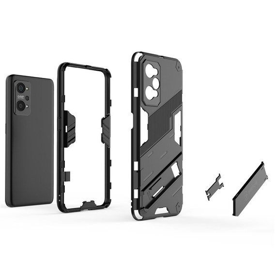 Pouzdro pro Realme GT 2 5G / GT Neo 2 / GT Neo 3T, Military kickstand, modré