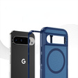 Pouzdro s rámečkem pro Google Pixel 9 / Google Pixel 9 Pro, pro MagSafe, modré