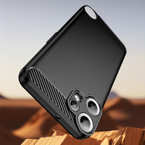Pouzdro pro CMF Nothing Phone 2 Pro, Carbon, černé