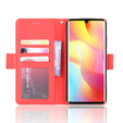 Klopové pouzdro pro Xiaomi Mi Note 10 Lite, Card Slot, červené