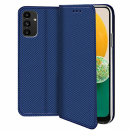 Pouzdro pro Samsung Galaxy A54 5G, Smart Magnet, námořnicky modré + sklo 9H