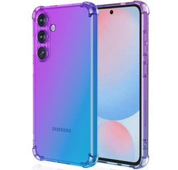 Pouzdro pro Samsung Galaxy A56, Gradient Dropproof, Fialová / modrá