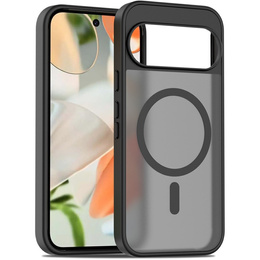 Matné pouzdro pro Google Pixel 10 / 10 Pro, pro MagSafe, průsvitné černé