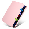 Pouzdro pro iPad Pro 11" 2022/2021/2020 (4/3/2 gen.), s prostorem pro stylus, otočné o 360°, růžové