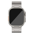 Náramek pro Apple Watch 1/2/3/4/5/6/7/8/9/SE/ULTRA/ULTRA 2 42/44/45/49MM, titanový