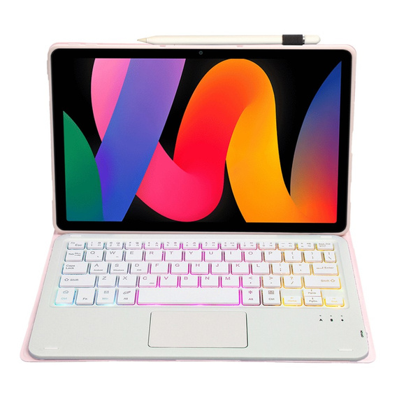 Pouzdro + klávesnice Xiaomi Redmi Pad SE 11", růžové