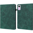 Pouzdro s klopou pro Xiaomi Redmi Pad SE 11", flower, zelené