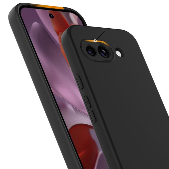 Pouzdro pro Google Pixel 9A, Silicone MagSafe, černé