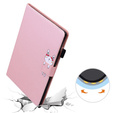 Pouzdro pro Lenovo Tab M10 Plus 10.6 Gen 3, s klopou, animal, růžové