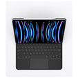 Pouzdro + klávesnice iPad Pro 12.9" 2022/2021/2020 (6/5/4 gen.), Dux Ducis Keyboard TouchPad, černé
