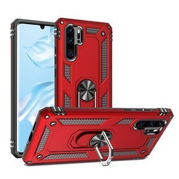 Pancéřové pouzdro pro Huawei P30 Pro, Nox Case Ring, červené