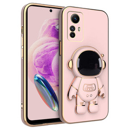 Pouzdro pro Xiaomi Redmi Note 12S, Astronaut, růžové