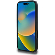 Pouzdro Guess 4G Circle s klasickým logem, pro MagSafe pro iPhone 16 Pro